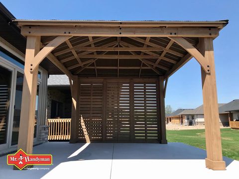 A backyard Gazebo