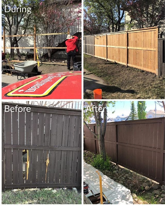 Construction of fence