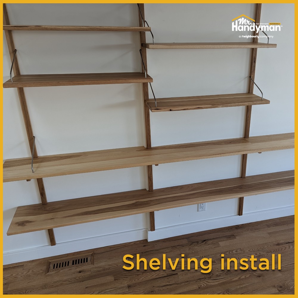 Shelving Unit Install