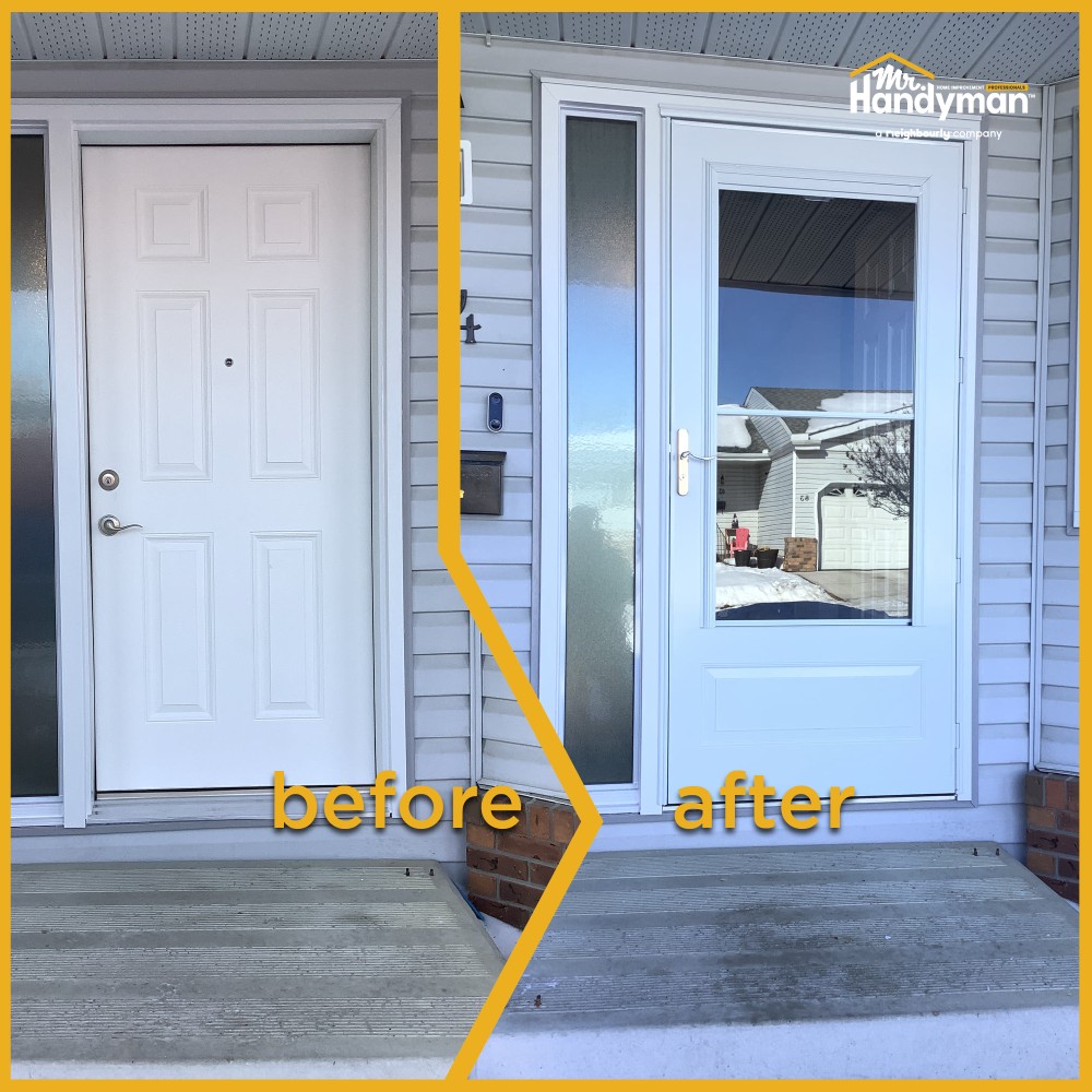 Storm Door Install