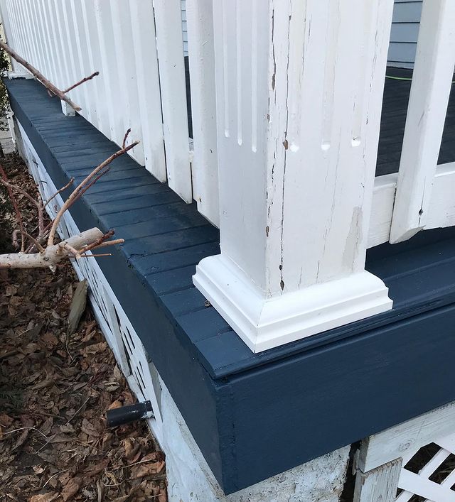 White and Blue Deck