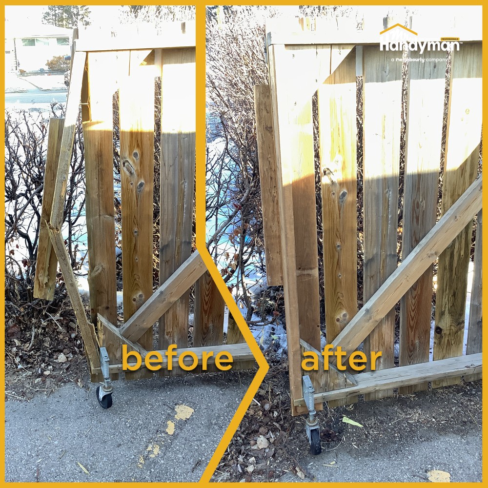 Wood Gate Repair